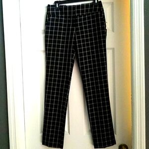 Nwt BCX windowpane pants